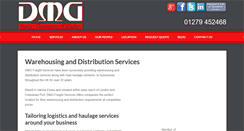 Desktop Screenshot of dmg-freight.com